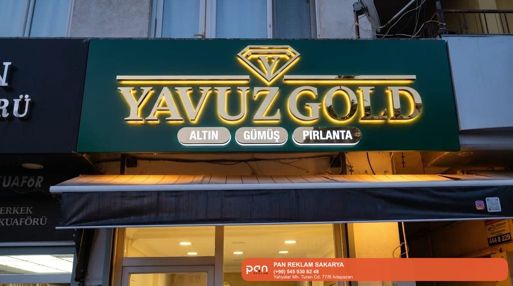 Pan Reklam • Sakarya reklam – Pan Reklam tabela ve kutu harf imalatı örnek uygulama görseli. Pan Reklam • Sakarya reklam – Pan Reklam tabela ve kutu harf imalatı örnek uygulama görseli.